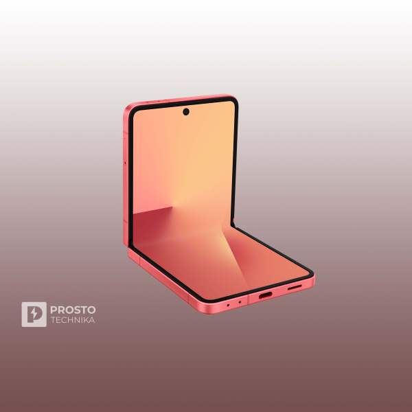 Смартфон Samsung Galaxy Z Flip 7 12 ГБ, 512 ГБ Coralred